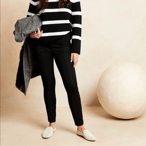 banana republic black dress legging